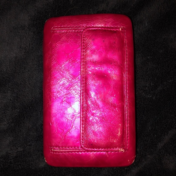 Large Flower Rhinestone Wallet - Picture 3 of 5